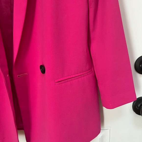 Mural size XS oversized pink blazer - Picture 2 of 5